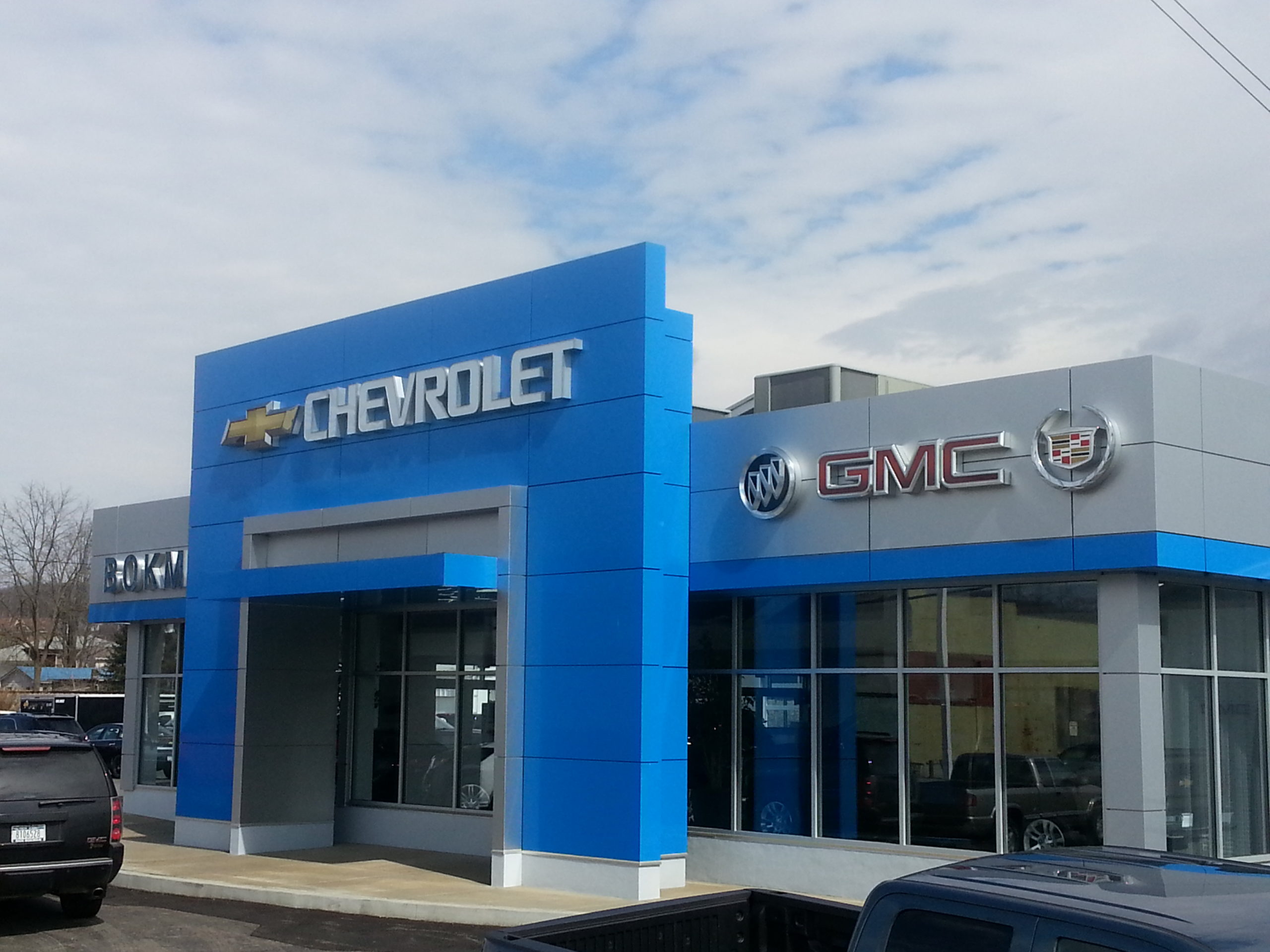 Bokman Chevrolet Buick GMC Cadillac GM Facility Renovation